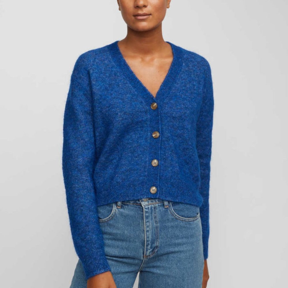 Just Female Blue Awake Cardigan